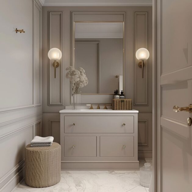 How To Make Transitional Style Bathroom Interior Design