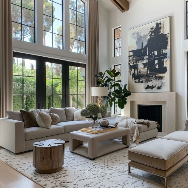 Timeless Living Room: A Modern Take on Classic Comfort