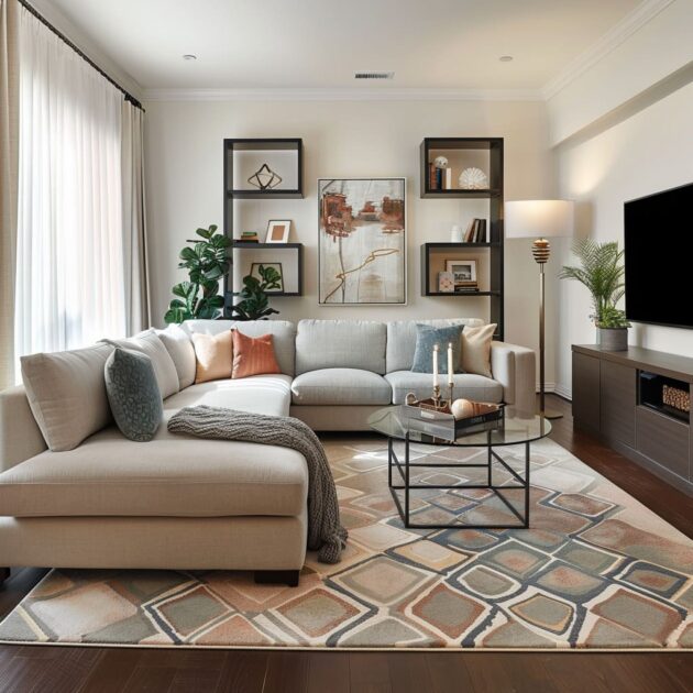 Modern Living Room Design: Functional Elegance and Comfort