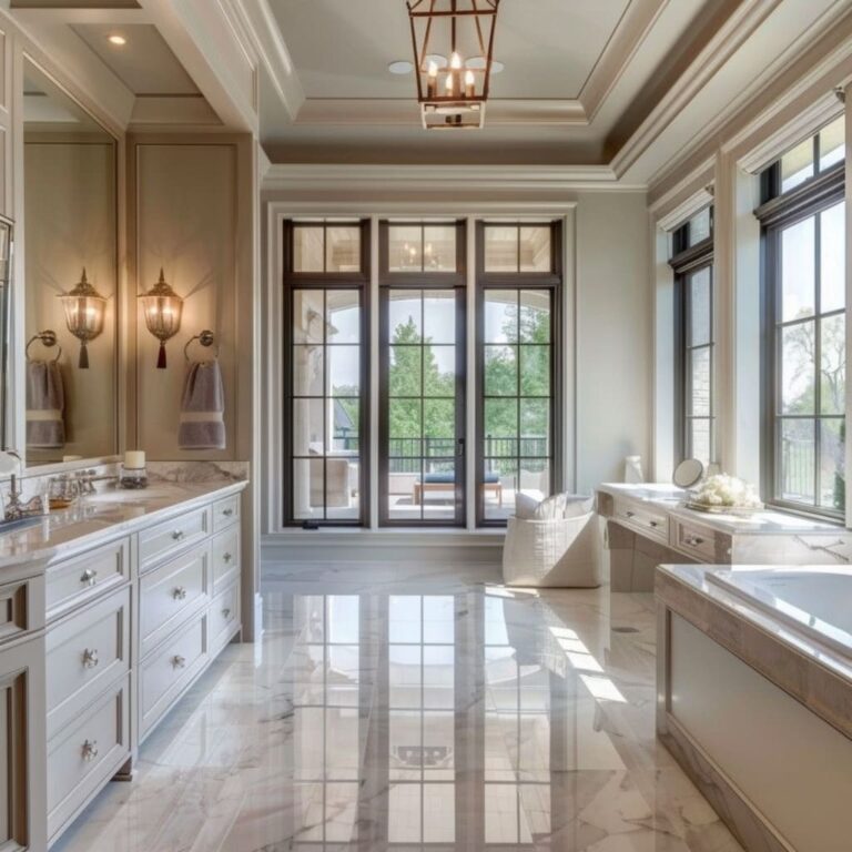 How To Make Transitional Style Bathroom Interior Design
