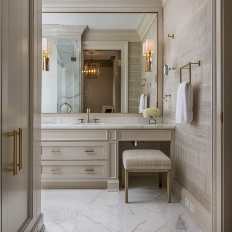 How To Make Transitional Style Bathroom Interior Design