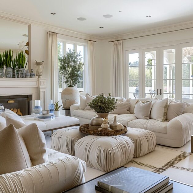 Designing a Cozy and Stylish Transitional Living Room | FH