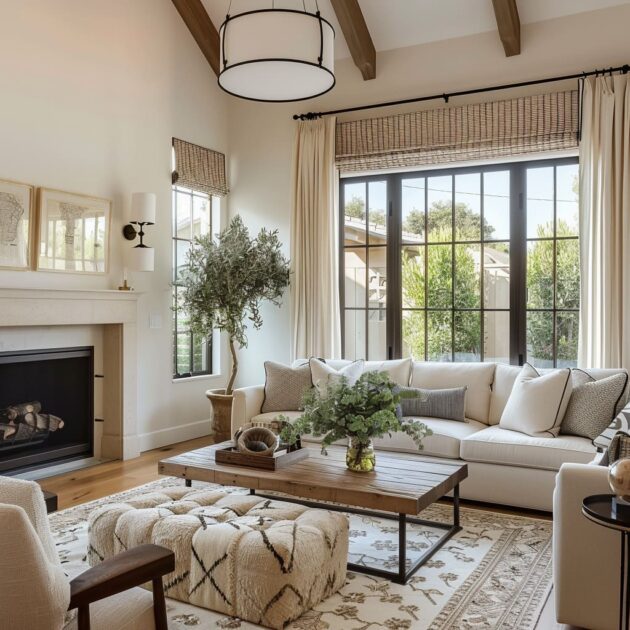 Timeless Living Room: A Modern Take on Classic Comfort