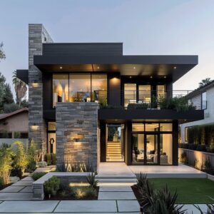 Ultimate Guide to Modern House Designs: Features of Two-Story Flat Roof Homes