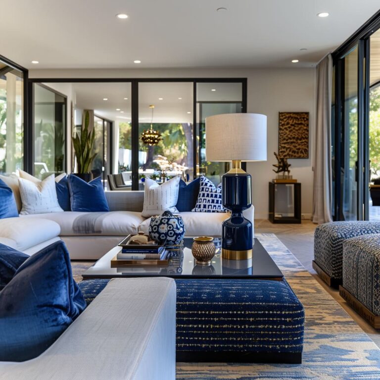 A Guide to Stylish Blue Living Room Ideas for a Modern Home