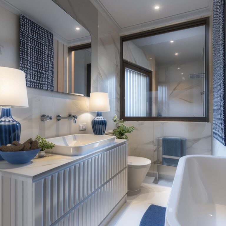 Full Guide to Small Blue Bathroom Ideas and Accessories FH