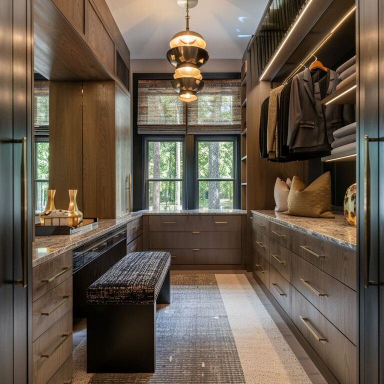 Picture of Compact and Stylish: Closet Ideas for Small Walk-In Closets