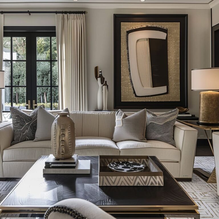 Modern Luxury Living Room with Designer Home Decoration Ideas