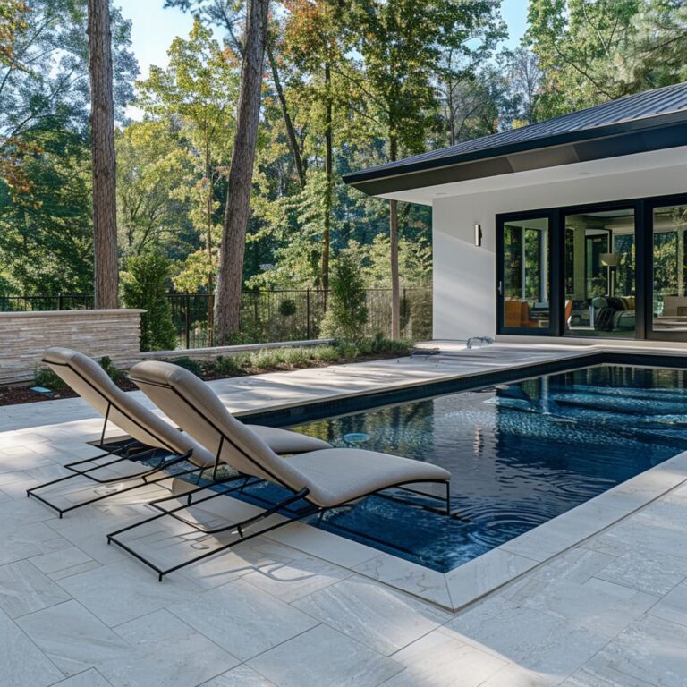 Diy Minimalist Pool Deck Furniture Ideas For Small Spaces preview