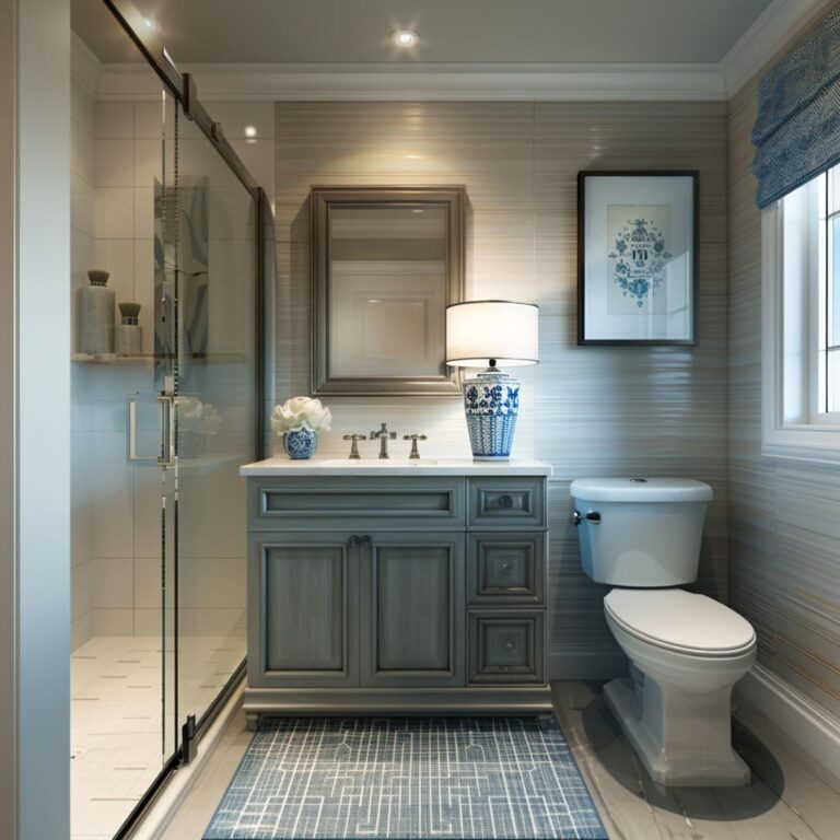 Full Guide to Small Blue Bathroom Ideas and Accessories FH
