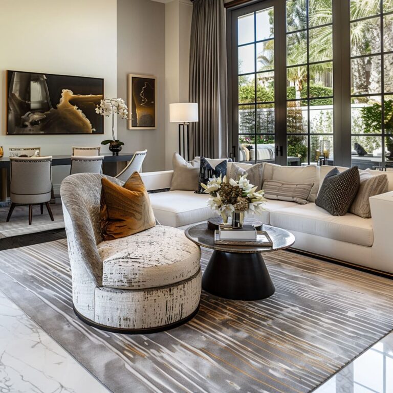 Picture of Luxury Interior Decorating Ideas for Modern Living Rooms