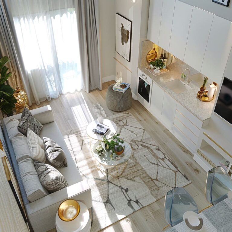 Image showcasing Stylish Decorating Ideas & Tips for Small Studio Apartments