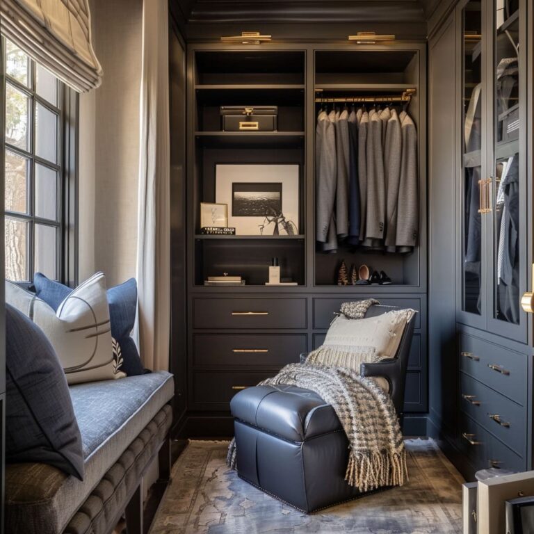 Picture of Compact and Stylish: Closet Ideas for Small Walk-In Closets