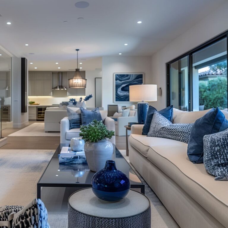 A Guide to Stylish Blue Living Room Ideas for a Modern Home