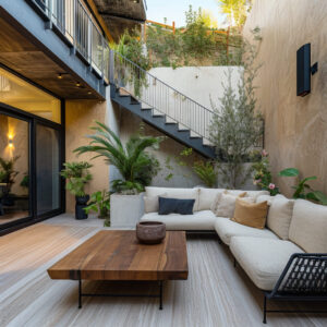 Modern Backyard Design Ideas for a Low-Maintenance, No Grass Approach