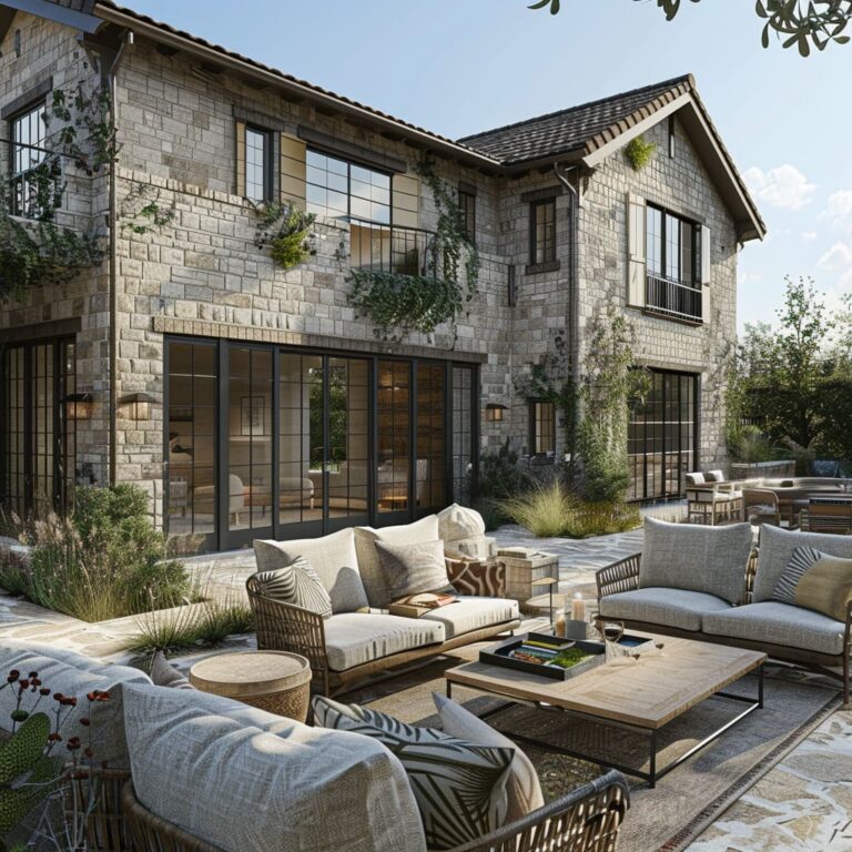 So Cozy Farmhouse Style Backyard Design Ideas for US Houses