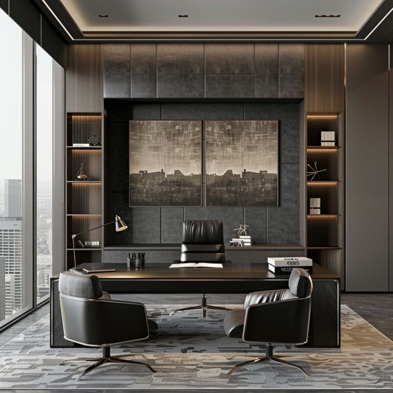 Full Guide to Luxury Manager Office Interior Design | 60 Photos