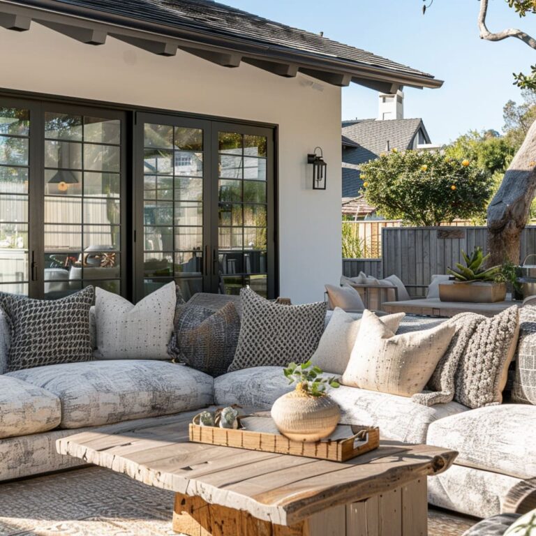 So Cozy Farmhouse Style Backyard Design Ideas for US Houses