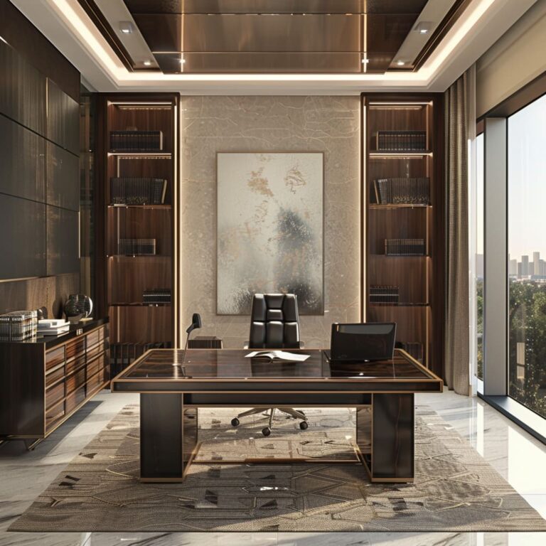 Full Guide to Luxury Manager Office Interior Design | 60 Photos