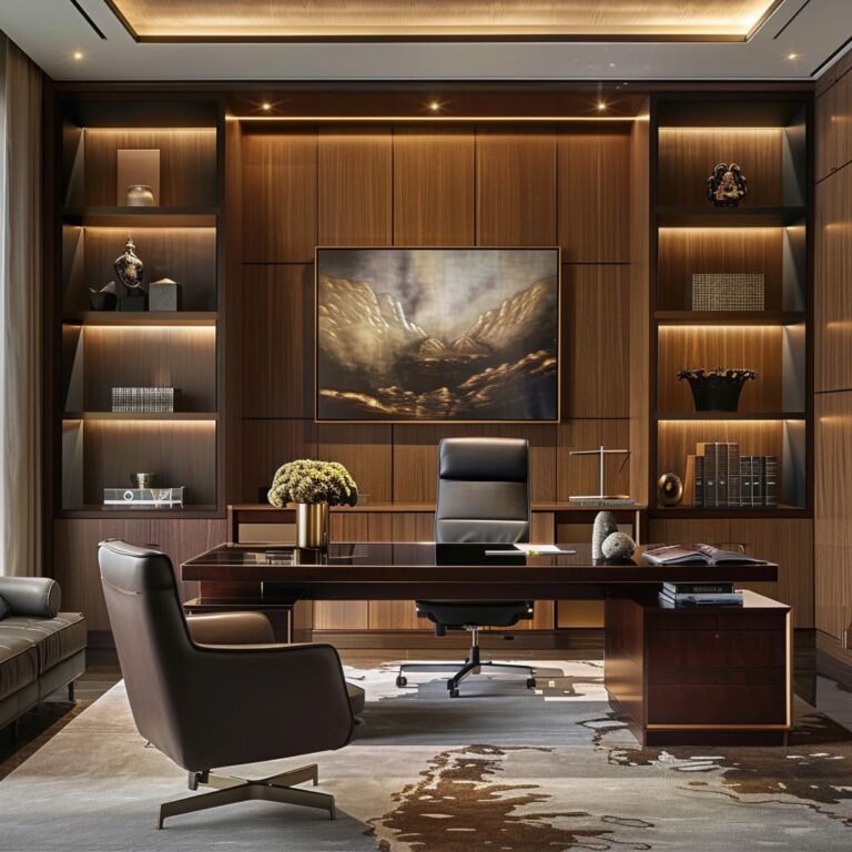 Full Guide to Luxury Manager Office Interior Design | 60 Photos