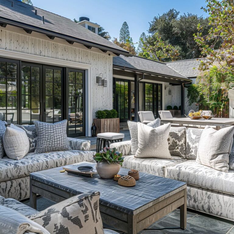 So Cozy Farmhouse Style Backyard Design Ideas for US Houses