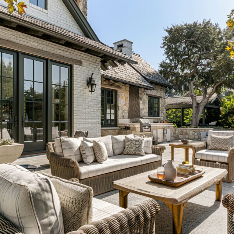 So Cozy Farmhouse Style Backyard Design Ideas for US Houses
