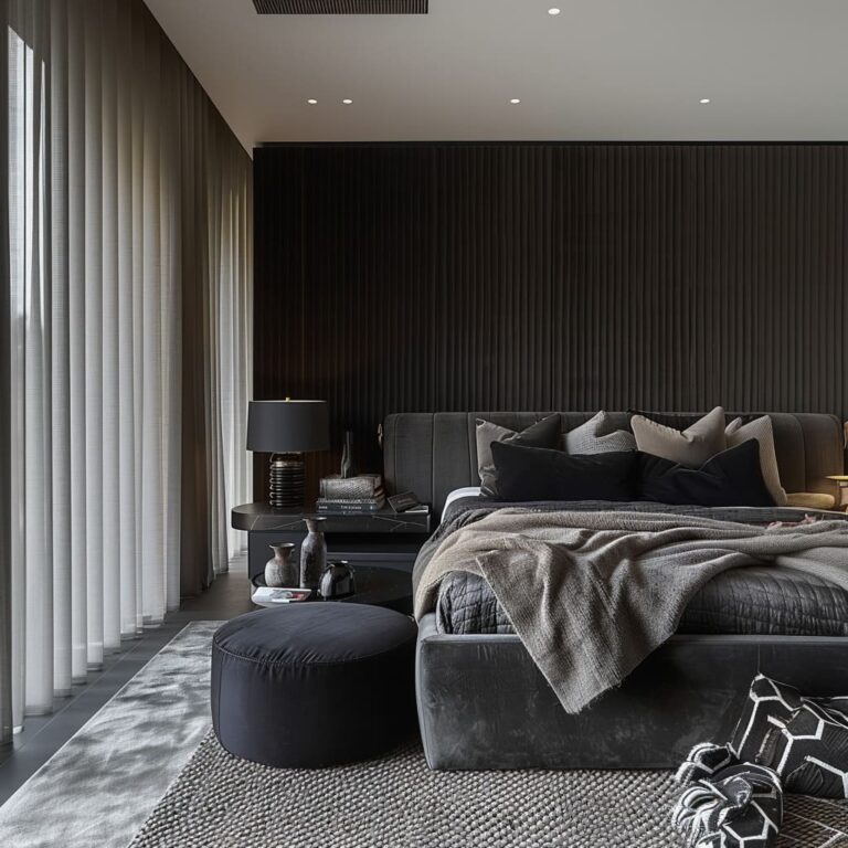 How to Style a Black Bedroom: Decor Ideas for a Bold Space