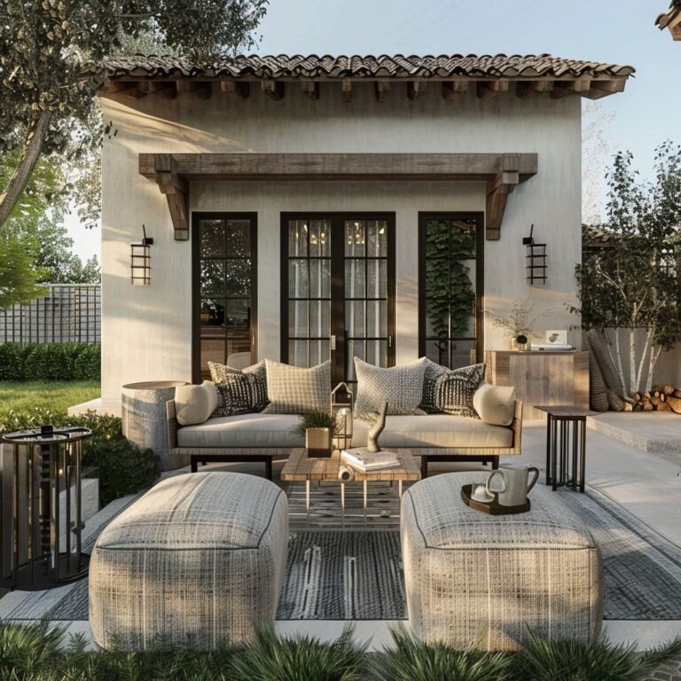 So Cozy Farmhouse Style Backyard Design Ideas for US Houses