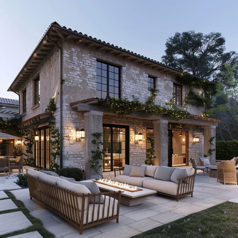 So Cozy Farmhouse Style Backyard Design Ideas for US Houses