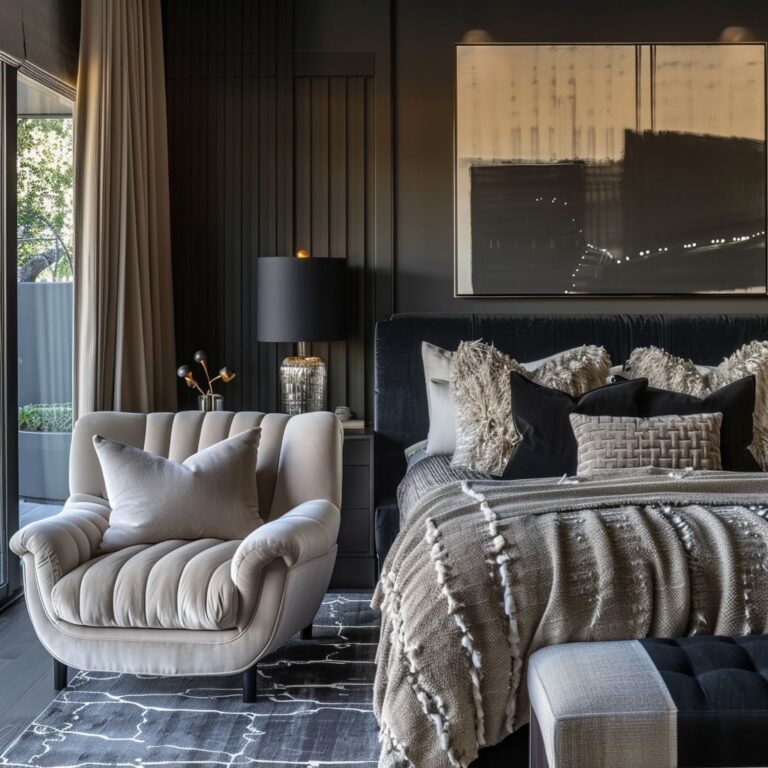 How to Style a Black Bedroom: Decor Ideas for a Bold Space