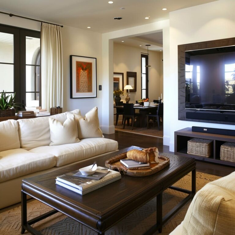 Small House Living Room Ideas with TV for Modern Homes