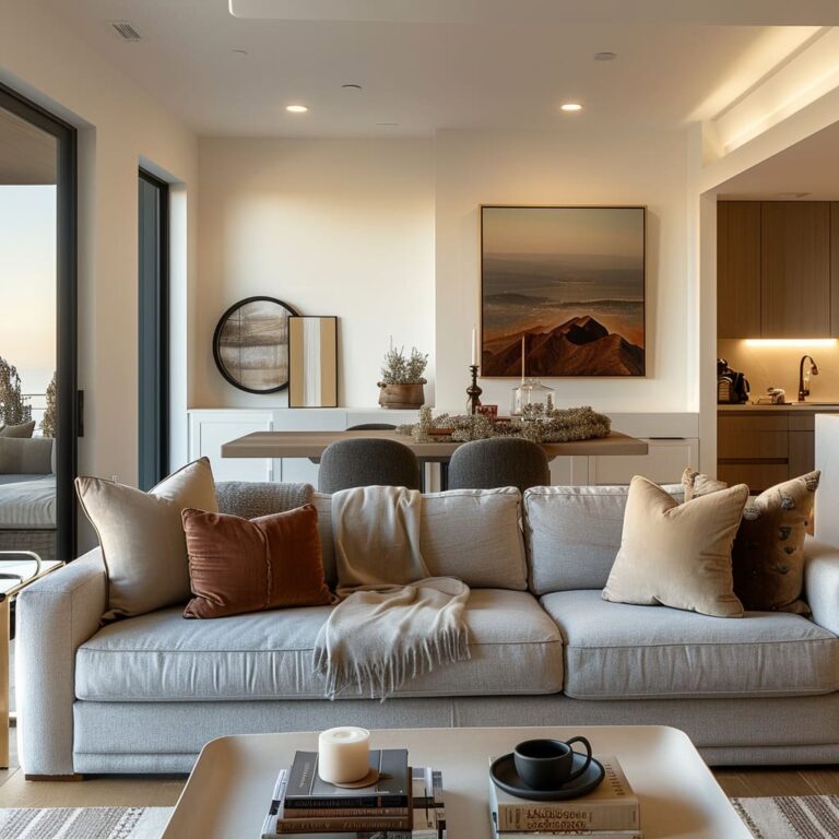 A closer look at Geometric Patterns For A Small Apartment Design