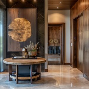 Unique house entrance hall add architectural interest to luxury home interiors