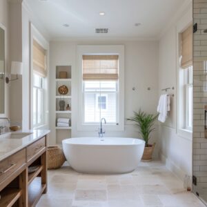 Remodel a Typical House Bathroom into a Luxurious Spa-Like Retreat