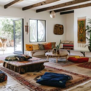 Why Boho Interior Design Complements American House Layouts Perfectly