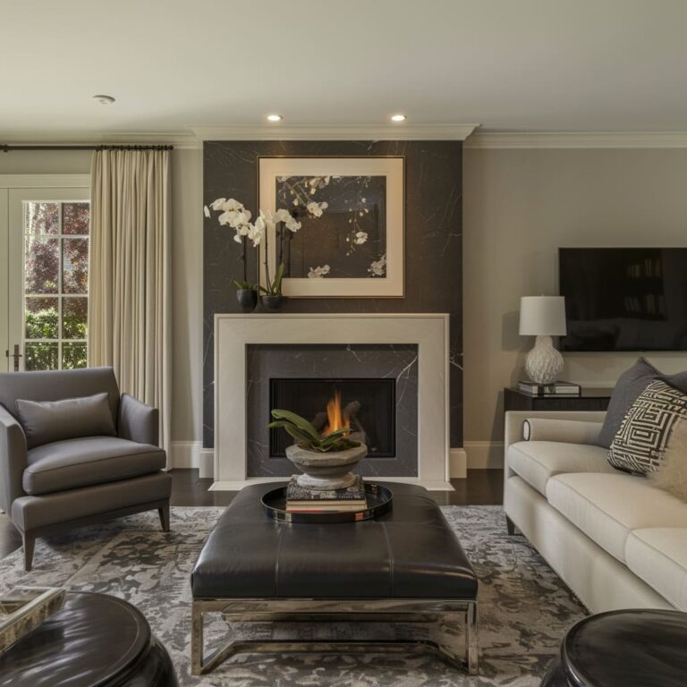 How Stone Fireplaces Can Dramatically Enhance Living Rooms