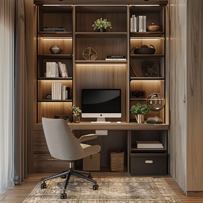 Inspiring Home Office Interior Design and Decorating Ideas