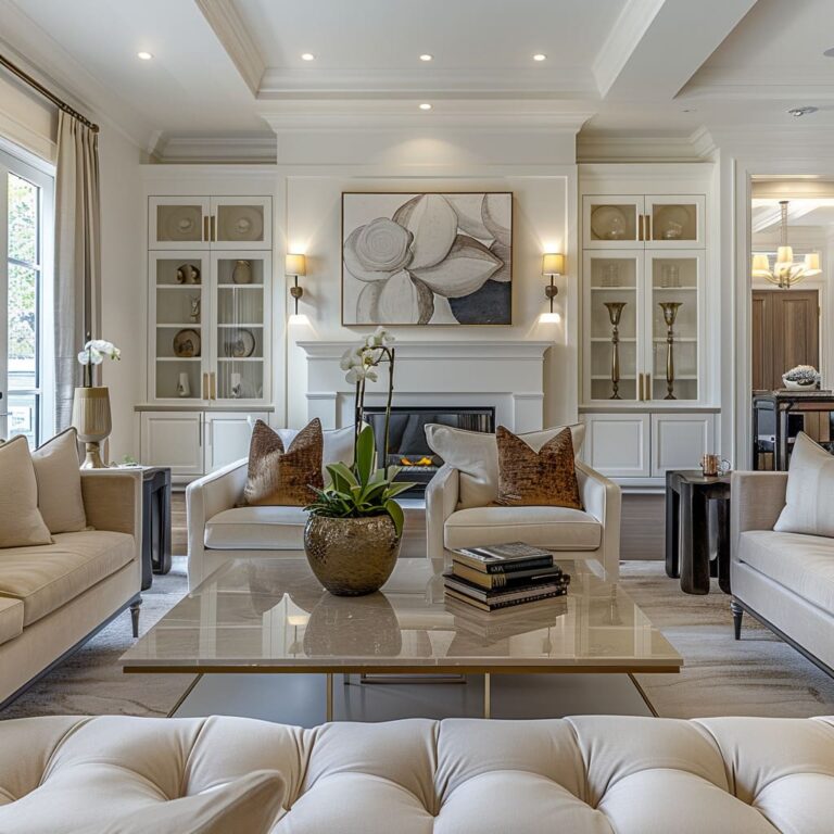 Revamping a Living Room with Transitional Style Ideas | FH