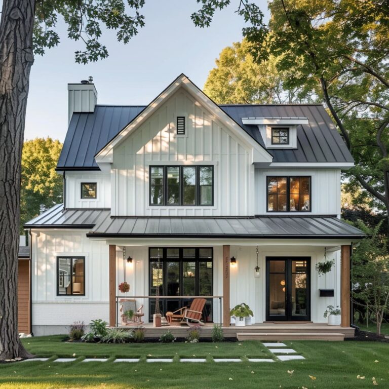 How to Renovate a Typical American House with Stylish, Beautiful Modern ...