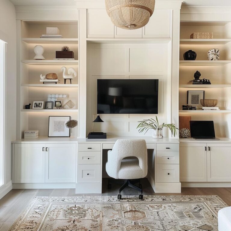 Inspiring Home Office Interior Design and Decorating Ideas