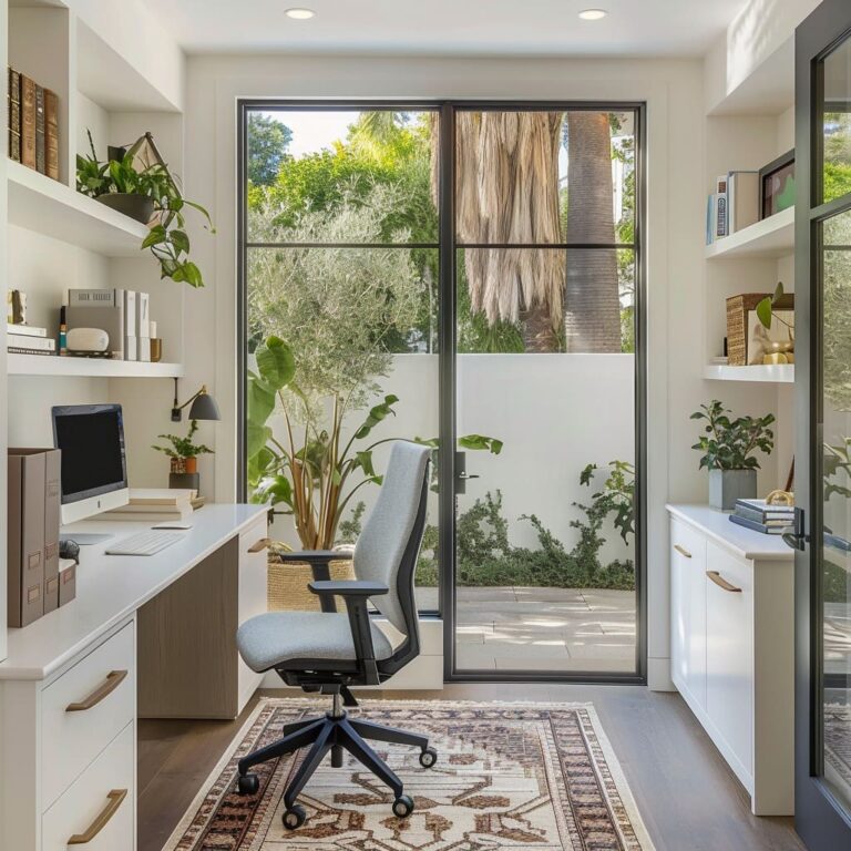 Inspiring Home Office Interior Design and Decorating Ideas