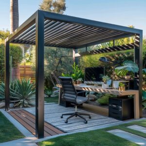 A Dream Workspace: Outdoor Home Office in Your Backyard