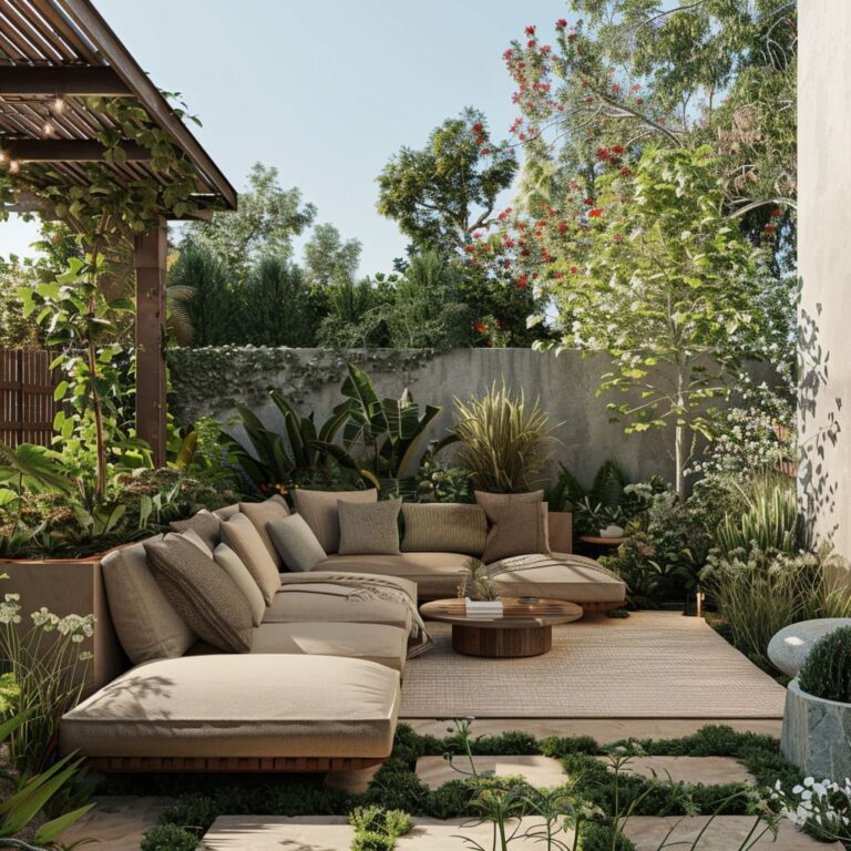 Backyard Design Ideas in Japandi and Scandinavian Styles