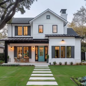 How to Renovate a Typical American House with Stylish, Beautiful Modern ...