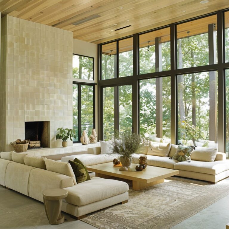 Harmonious Living Design: Modern Elegance and Natural Warmth
