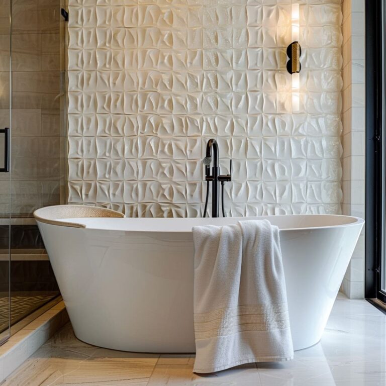 Luxury and Rustic Charm: Master Bathroom Design Ideas | FH