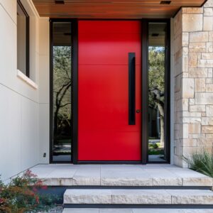 Stylish Entry Door Ideas on a Budget: Transform with Bold Colors
