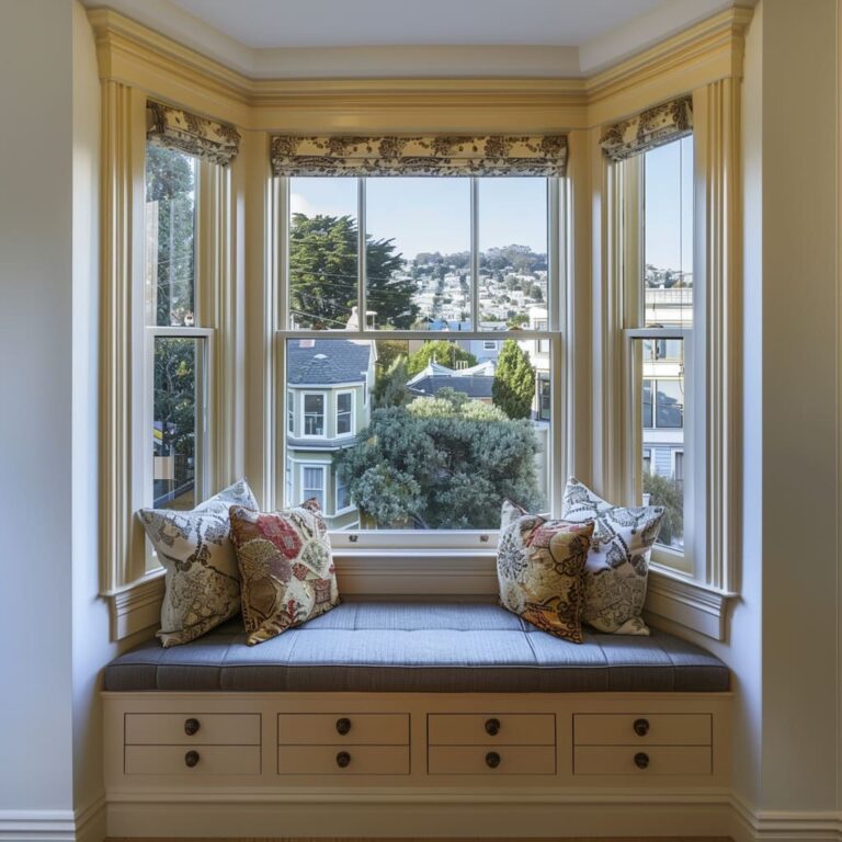 Bay Window Seat design Ideas for Benches at Windows | FH