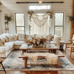 The Most Relaxed Style: Cozy Boho Living Rooms We Deserve