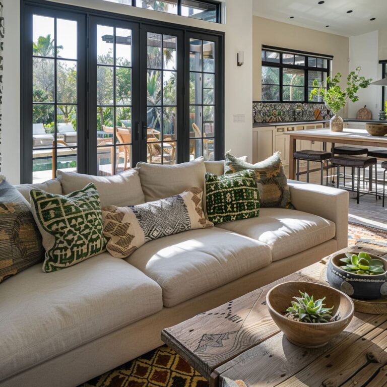 Harmonious Living Design: Modern Elegance and Natural Warmth